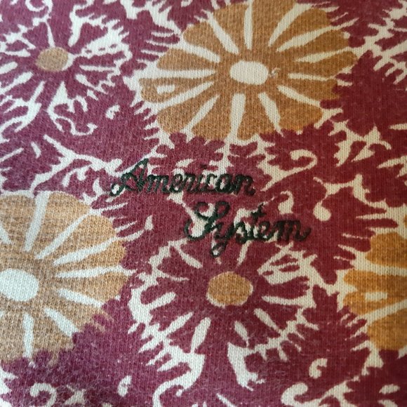 AMERICAN SYSTEM Sweatshirt (L) 100% Cotton VINTAGE - Picture 3 of 7